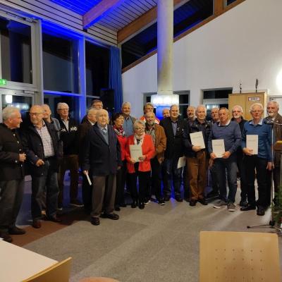 Adventsfeier mit Ehrungen 01.12.2022